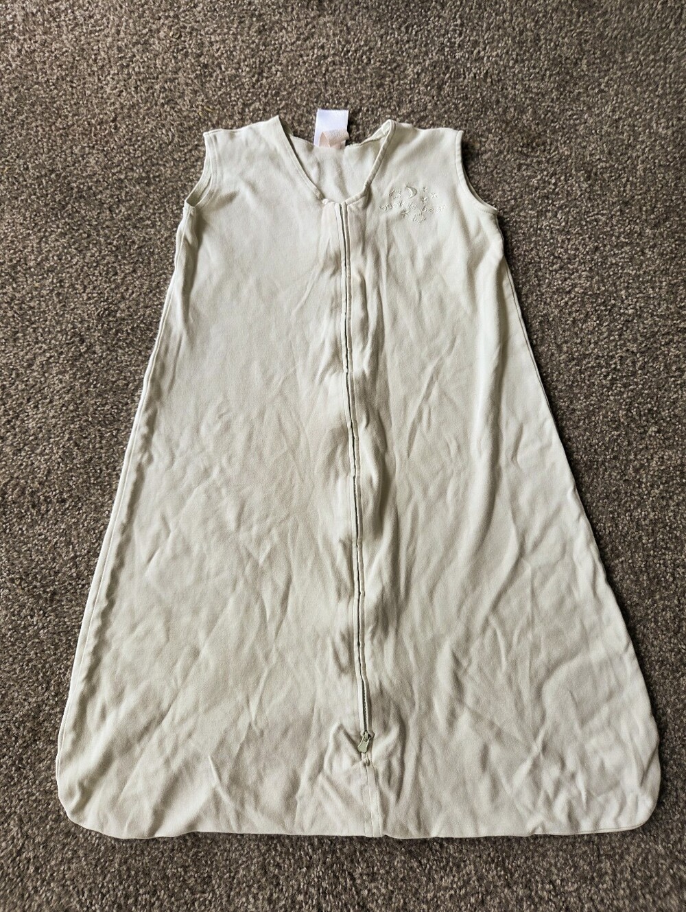 Halo SleepSack Large Sleeveless Zip-Front Wearable Blanket - Light Green